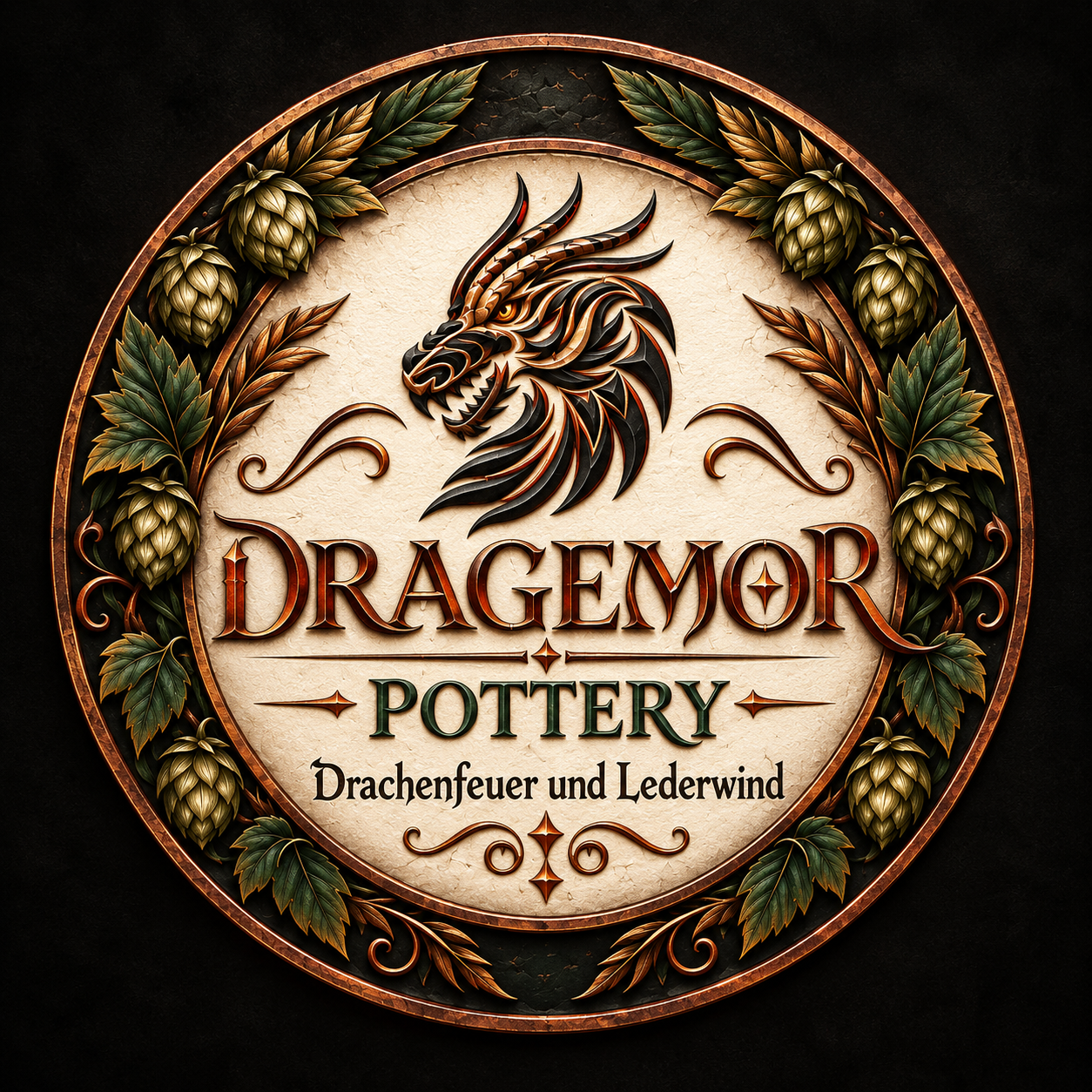 Dragemor Pottery – Drachenfeuer und Lederwind